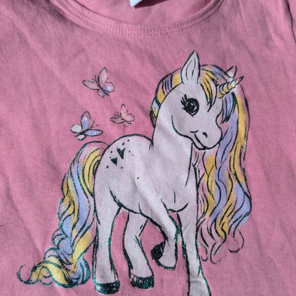 Pink Unicorn Princess Dress – Girls Cute Summer Outfit 3T 6/7 7/8 - Picture 2 of 5